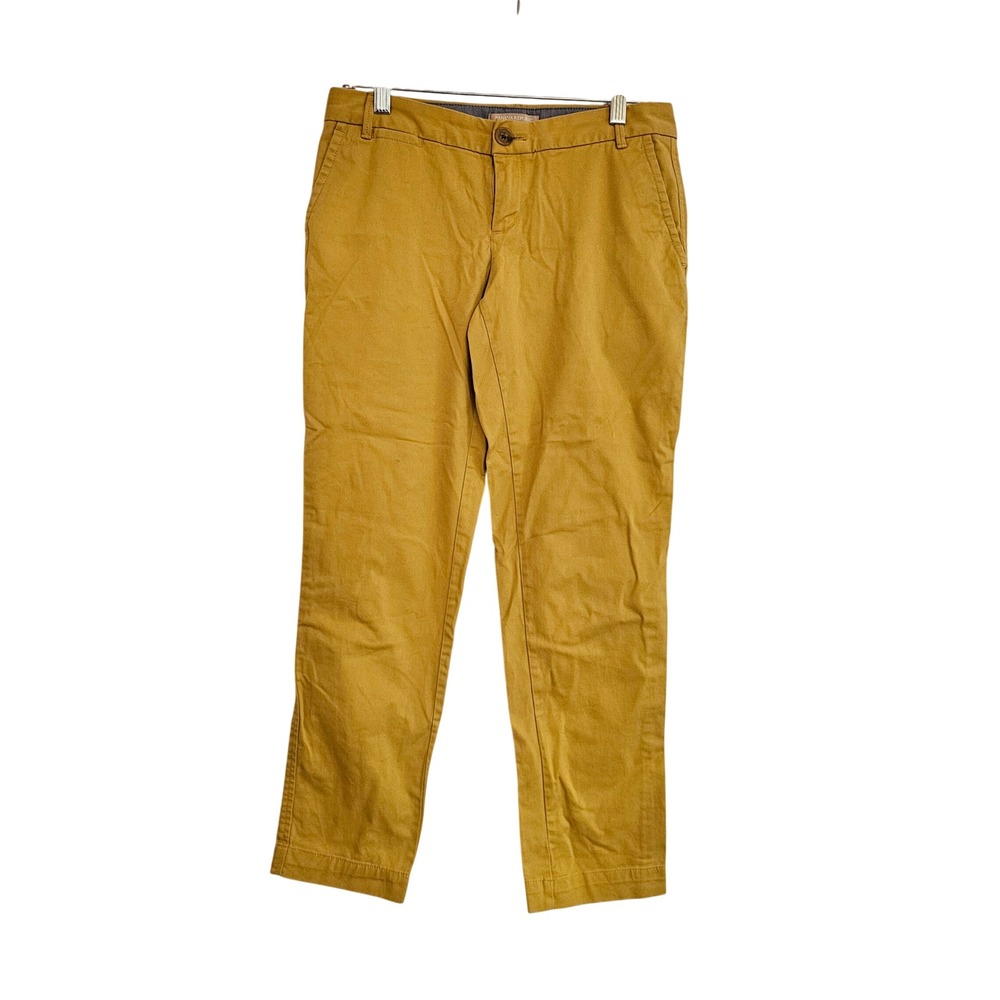 Banana‎ Republic City Chino Pants Mustard Yellow Size 0